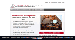 Desktop Screenshot of datenschutzbeauftragter.co.at